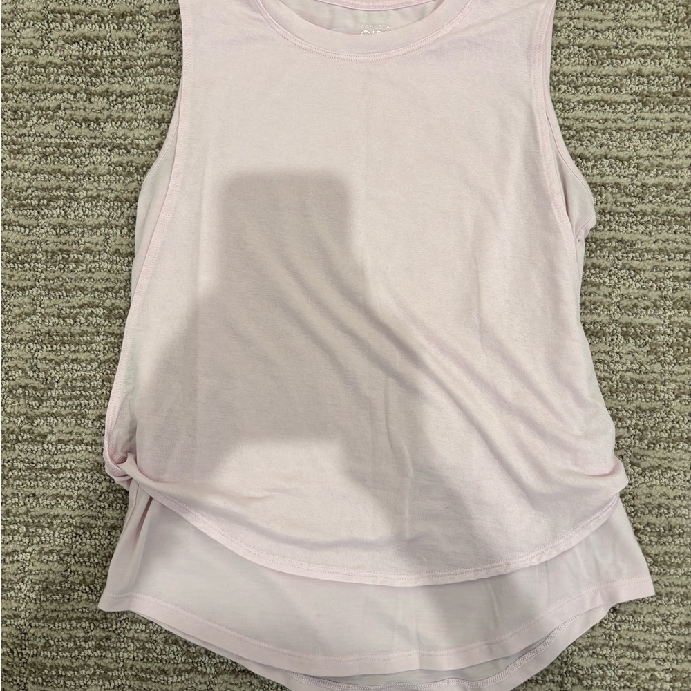 ATHLETA Girl Pink Tank Top Size M (8-10)